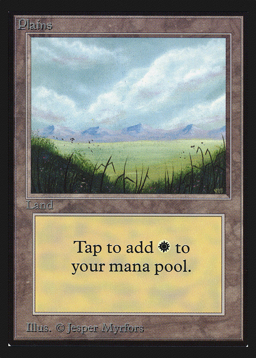 Plains (A) (IE) (IED-289) - Intl. Collectors' Edition