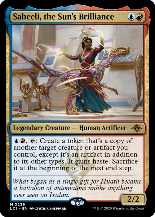 Saheeli, the Sun's Brilliance (PPLCI-239) - The Lost Caverns of Ixalan Promos Foil