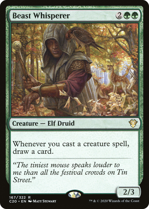 Beast Whisperer (C20-167) - Commander 2020
