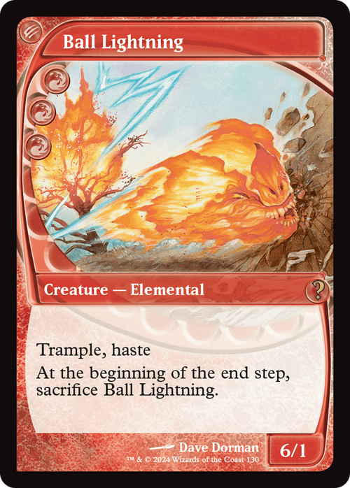 Ball Lightning (Future Sight) (MB2-130) - Mystery Booster 2