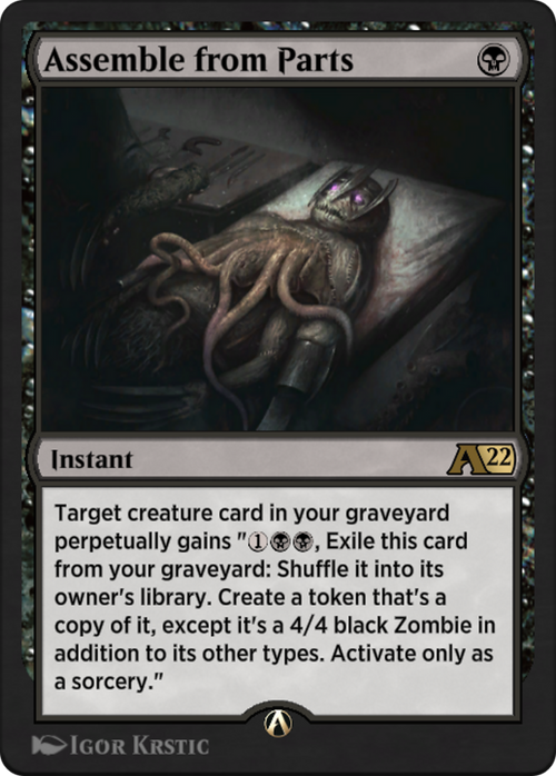Assemble from Parts (Y22-025) - Alchemy: Innistrad