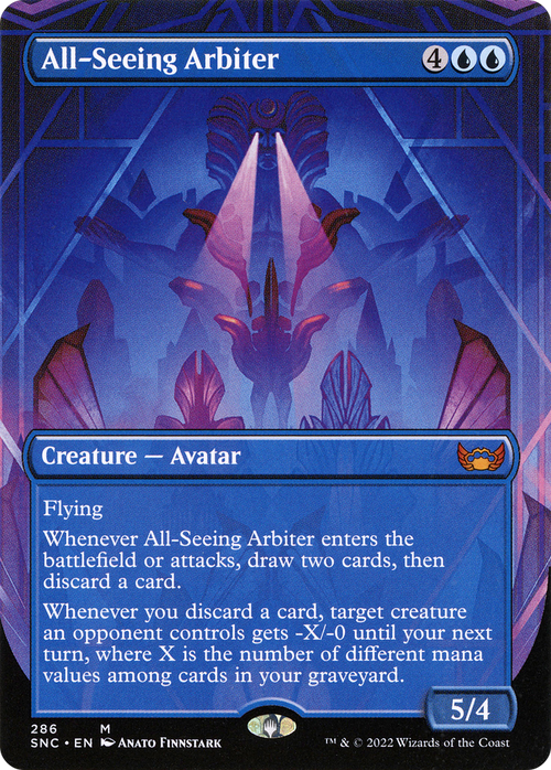 All-Seeing Arbiter (Borderless) (SNC-286) - Streets of New Capenna