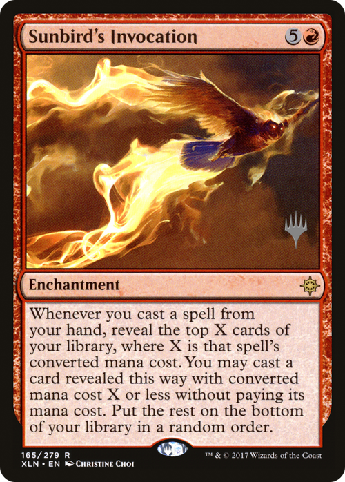 Sunbird's Invocation (PPM20-165P) - Ixalan Promos