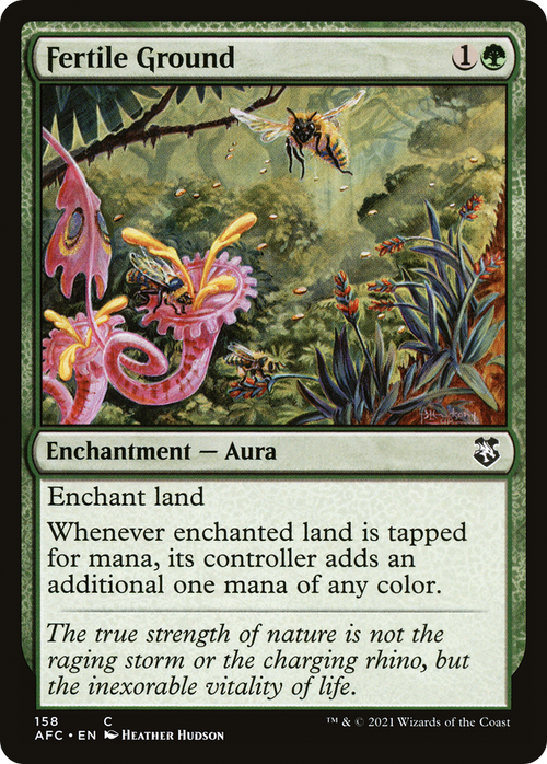 Fertile Ground (AFC-158) - Forgotten Realms Commander