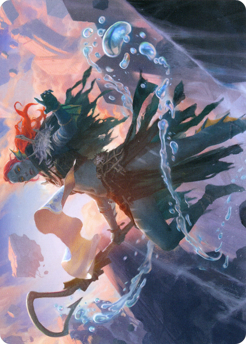 Expedition Diviner // Expedition Diviner (AZNR-047) - Zendikar Rising Art Series (Borderless) Foil