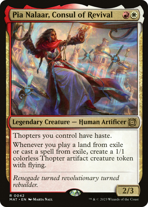 Pia Nalaar, Consul of Revival (MAT-042) - March of the Machine: The Aftermath