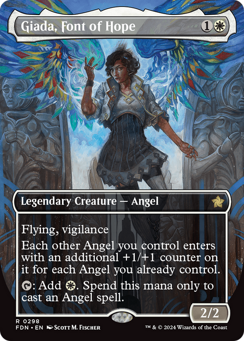 Giada, Font of Hope (Borderless) (FDN-298) - Foundations