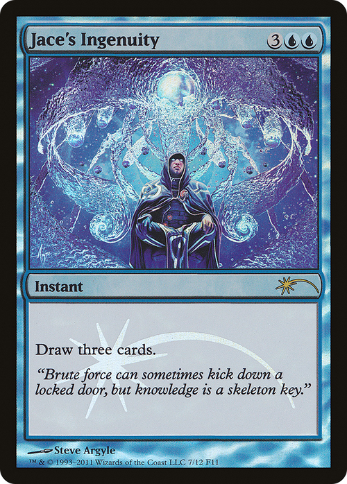 Jace's Ingenuity (FNM-007) - Friday Night Magic 2011 Foil