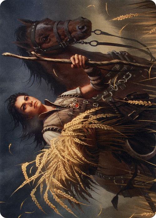 Ambitious Farmhand // Ambitious Farmhand (AMID-011) - Midnight Hunt Art Series (Borderless) Foil