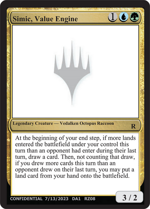 Simic, Value Engine (UNK-RZ08D) - Unknown Event