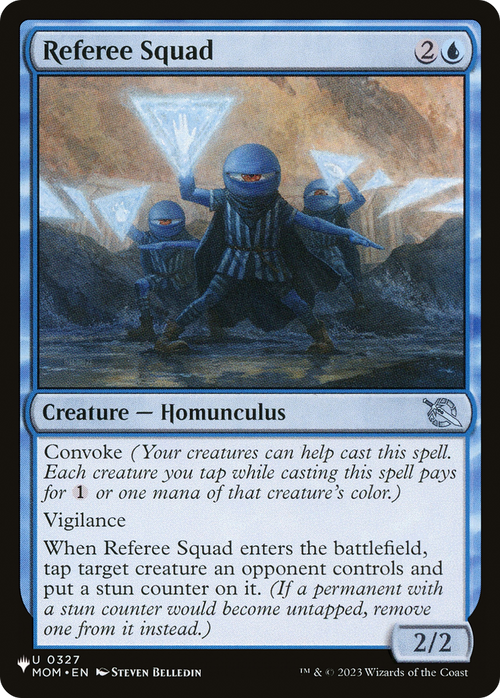 Referee Squad (LIST-MOM-327) - The List