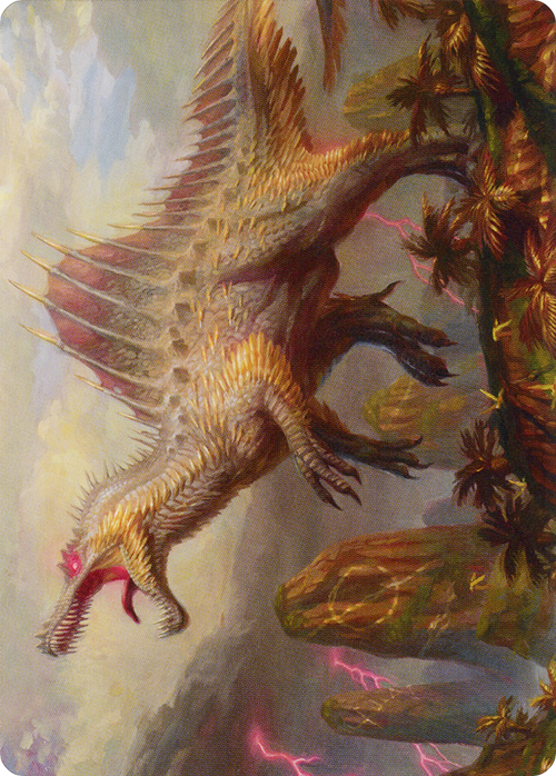 Etali, Primal Conqueror // Etali, Primal Conqueror (AMOM-031) - March of the Machine Art Series (Borderless) Foil