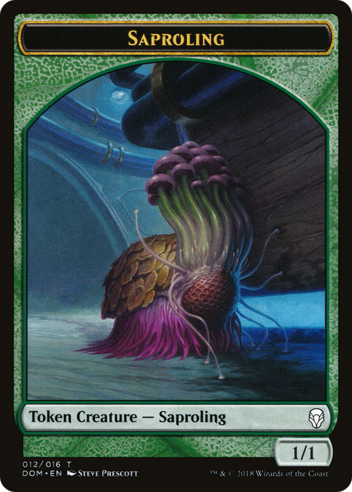 Saproling Token (012) (DOM-012) - Dominaria Tokens