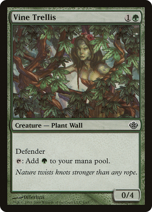 Vine Trellis (DDD-004) - Duel Decks: Garruk vs. Liliana