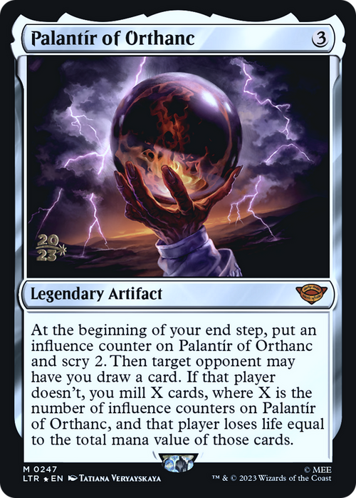 Palantir of Orthanc (PRE-247) - Tales of Middle-earth Promos Foil