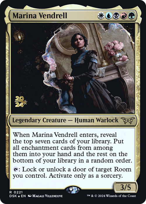 Marina Vendrell (PRE-221) - Duskmourn: House of Horror Promos Foil