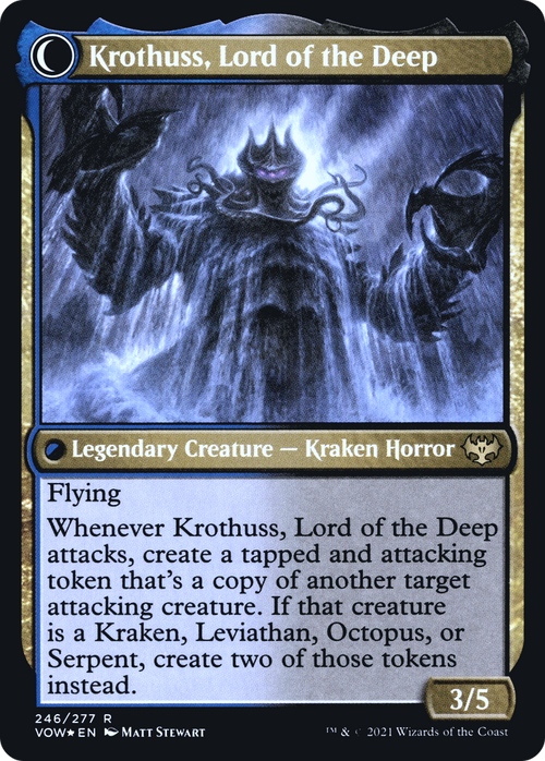 Runo Stromkirk (PRE-246) - Innistrad: Crimson Vow Promos: (Double Faced Transform) Foil