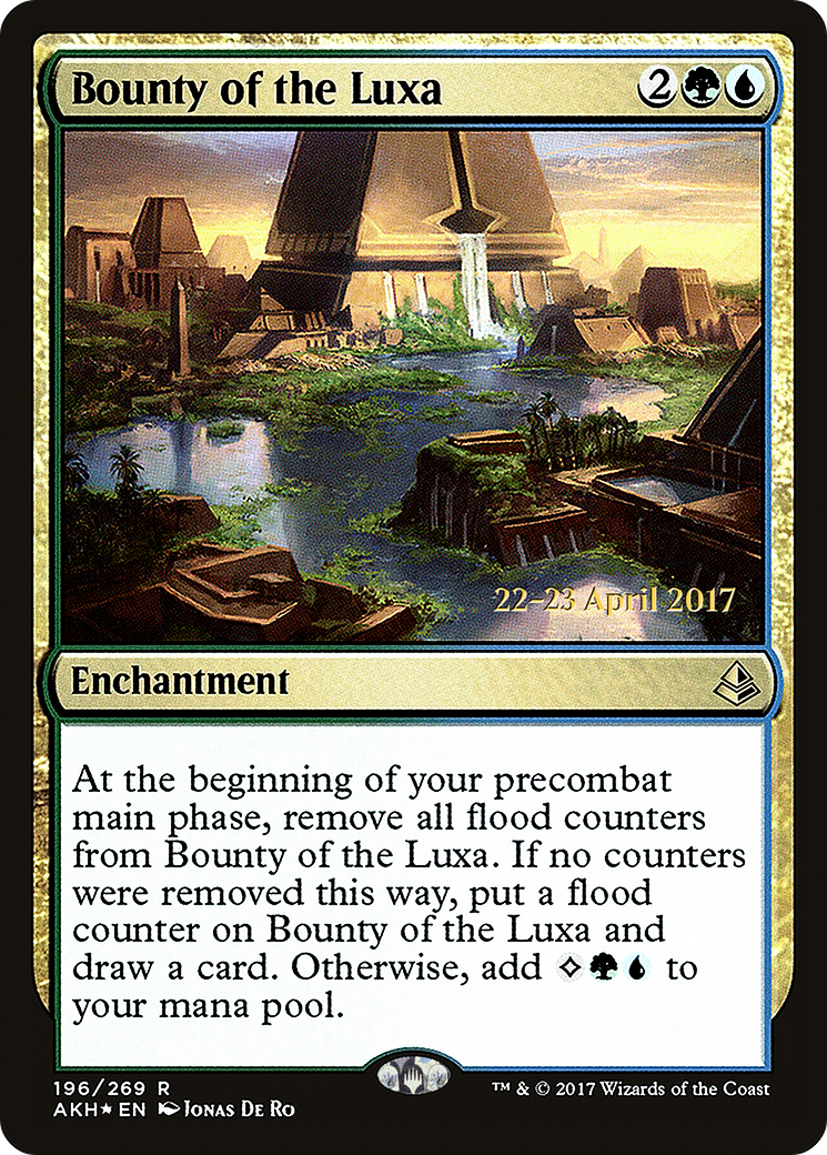 Bounty of the Luxa (PRE-196S) - Amonkhet Promos Foil