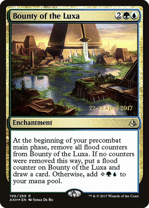 Bounty of the Luxa (PRE-196S) - Amonkhet Promos Foil