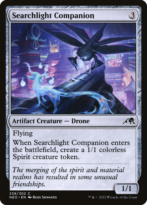 Searchlight Companion (NEO-258) - Kamigawa: Neon Dynasty