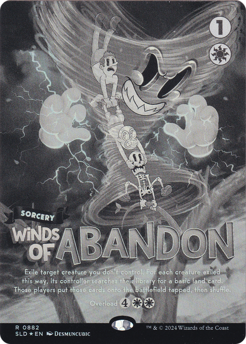 Winds of Abandon (SLD-882) - Secret Lair Drop (Borderless) Foil