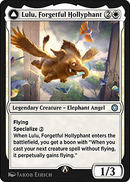 Lulu, Forgetful Hollyphant (HBG-003) - Alchemy Horizons: Baldur's Gate
