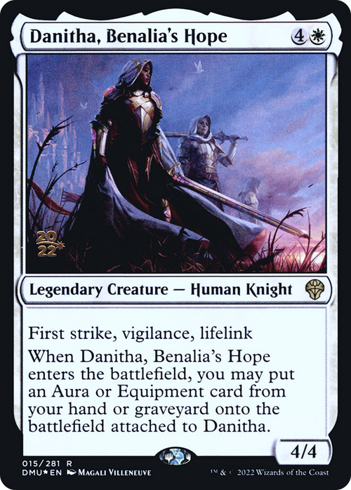 Danitha, Benalia's Hope (PRE-015) - Dominaria United Promos Foil
