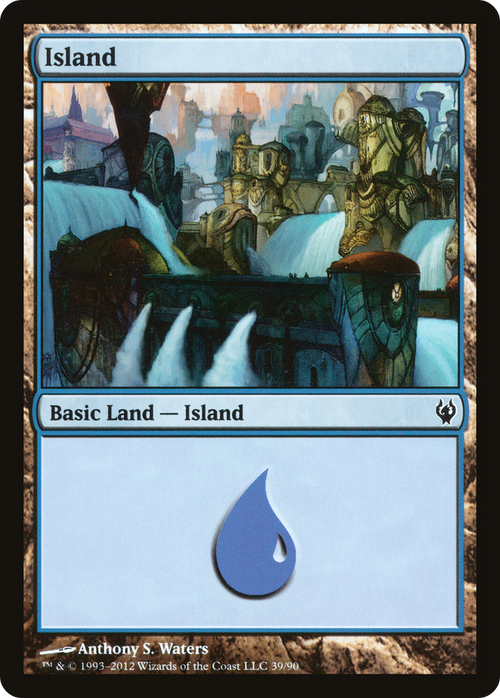 Island (39) (DDJ-039) - Duel Decks: Izzet vs. Golgari