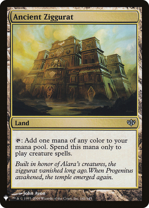 Ancient Ziggurat (LIST-CON-141) - The List