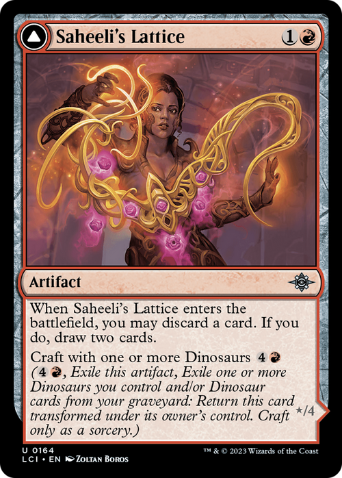 Saheeli's Lattice (LCI-164) - The Lost Caverns of Ixalan