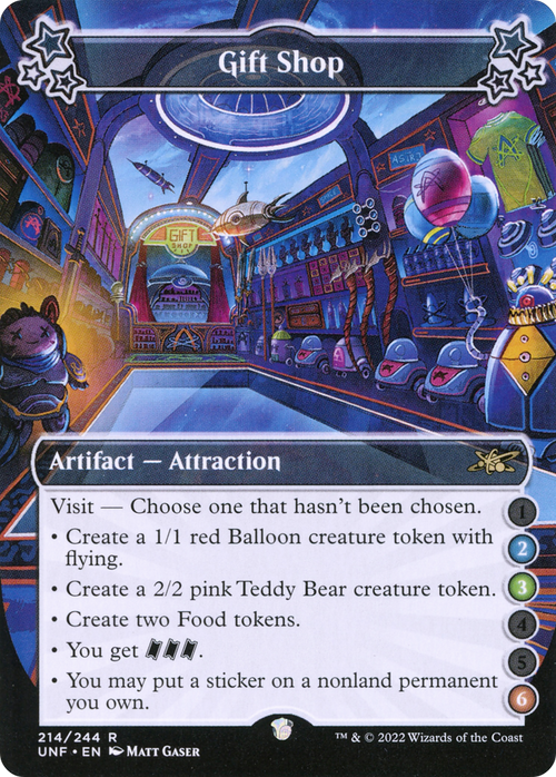 Gift Shop (2-3-6) (UNF-214) - Unfinity Foil