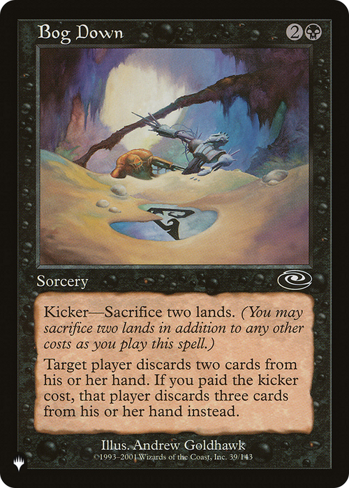 Bog Down (LIST-PLS-39) - The List