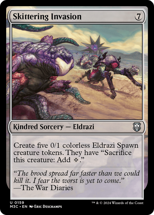 Skittering Invasion (M3C-159) - Modern Horizons 3 Commander