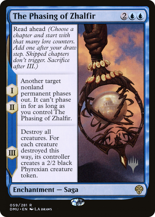 The Phasing of Zhalfir (PPDMU-059) - Dominaria United Promos Foil