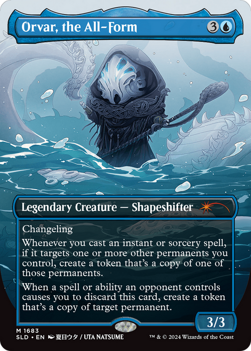 Orvar, the All-Form (Rainbow Foil) (SLD-1683) - Secret Lair Drop (Borderless) Foil