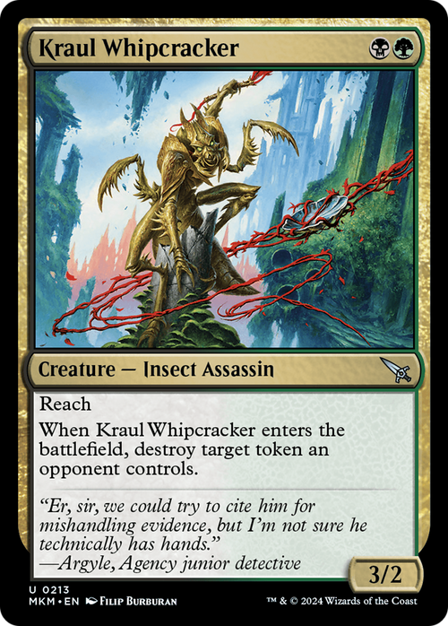 Kraul Whipcracker (a) (MKM-213) - Murders at Karlov Manor
