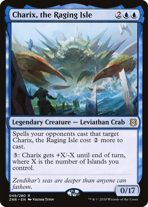 Charix, the Raging Isle (PPZNR-49P) - Zendikar Rising Promos Foil