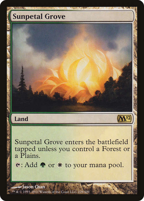 Sunpetal Grove (M12-229) - Magic 2012
