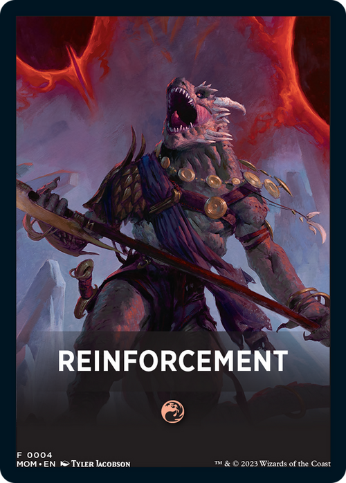 Reinforcement (FMOM-004) - March of the Machine Jumpstart Front Cards