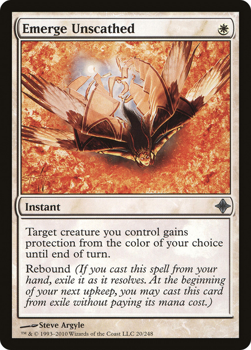 Emerge Unscathed (ROE-020) - Rise of the Eldrazi Foil