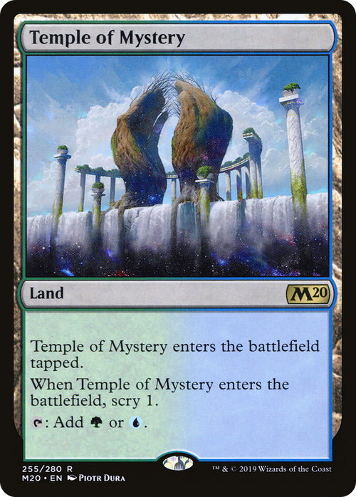 Temple of Mystery (M20-255) - Core Set 2020