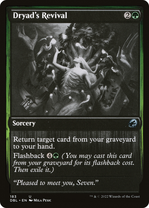 Dryad's Revival (DBL-183) - Innistrad: Double Feature