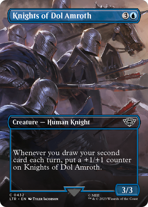 Knights of Dol Amroth (Borderless) (LTR-432) - The Lord of the Rings: Tales of Middle-earth