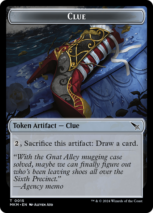 Clue (TMKM-015) - Murders at Karlov Manor Tokens