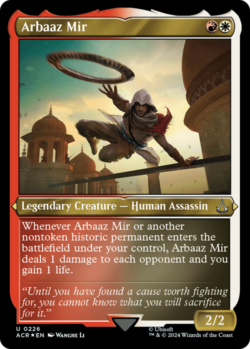 Arbaaz Mir (Foil Etched) (ACR-226) - Assassin's Creed Foil