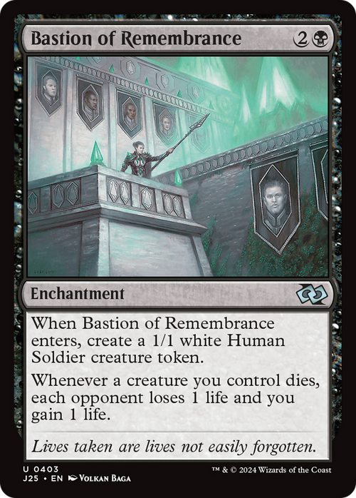 Bastion of Remembrance (J25-403) - Foundations Jumpstart