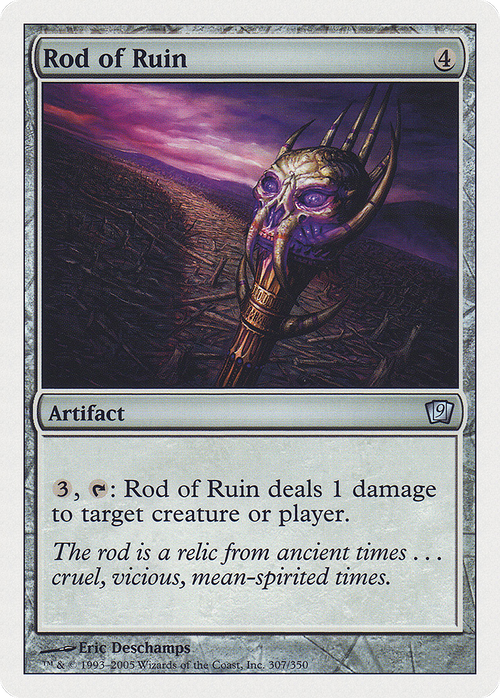Rod of Ruin (9ED-307) - 9th Edition Foil