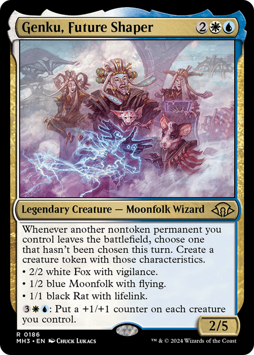 Genku, Future Shaper (MH3-186) - Modern Horizons 3 Foil