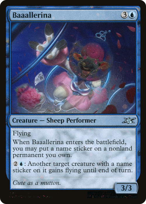 Baaallerina (Galaxy Foil) (UNF-321) - Unfinity Foil