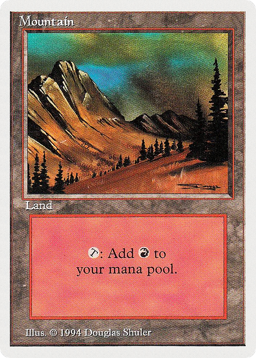 Mountain (C) (SUM-303) - Summer Magic / Edgar